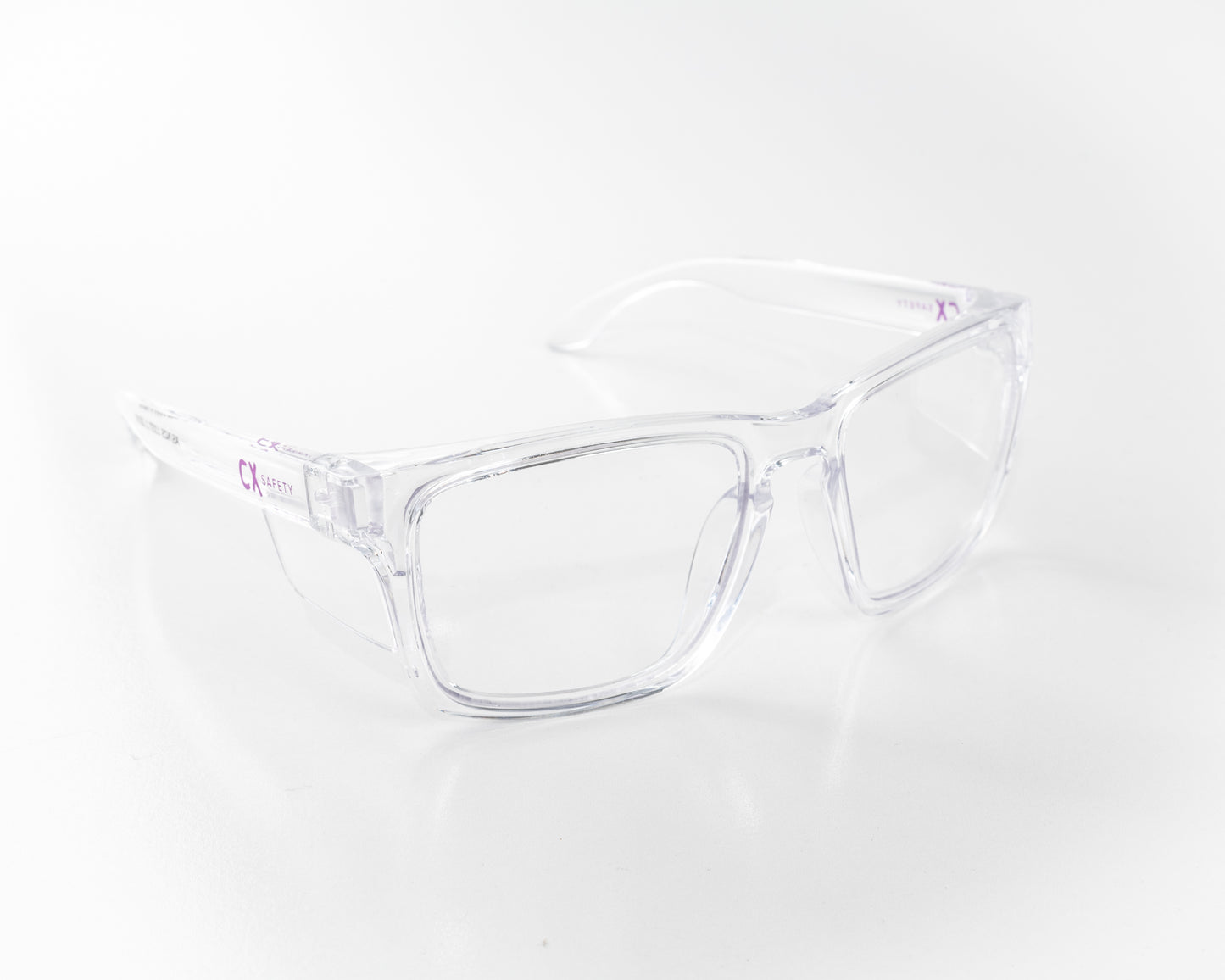CX Modern Safety Glasses Clear