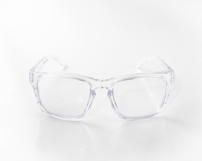 CX Modern Safety Glasses Clear
